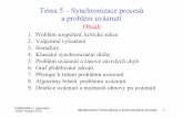 Téma 5 –Synchronizace procesů a problém uváznutí