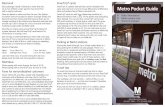 Metrorail SmarTrip cards Metro Pocket Guide