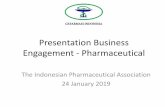 Presentation Business Engagement - Pharmaceutical