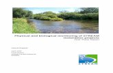Physical and biological monitoring of STREAM restoration ...