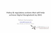 Policy & regulatory actions that will help achieve Digital ...