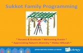 Sukkot Family Programming - PJ Library