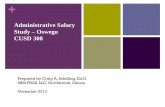 Administrative Salary Study Oswego CUSD 308