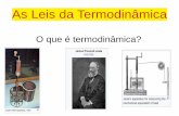 O que é termodinâmica?