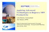 10 Hanes Applying Advanced Technologies to Improve NPP ...
