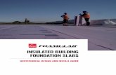 INSULATED BUILDING FOUNDATION SLABS