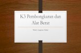 K3 Pembongkaran dan Alat Berat - lecturer.ppns.ac.id