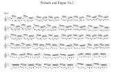 Prelude Bach and Fugue 2 - professorabimael.com.br