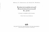 International Institutional Law - GBV