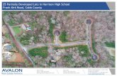 25 Partially Developed Lots in Harrison High School Frank ...