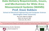 Data Delivery Requirements, Issues, and Mechanisms for ...