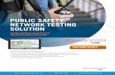 Public Safety Network Testing Solution Brochure