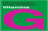 Uitvoeringsplan Groen Groningen G Vitamine