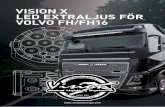VISION X LED EXTRALJUS FÖR VOLVO FH FH16