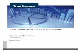 ARIS Interfaces to SAP® Systems - Software AG