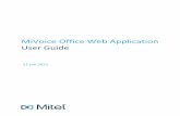 MiVoice Office Web Application User Guide