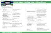 The XLD Series Specifications