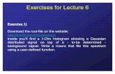 Exercises for Lecture 6 - fsu.edu