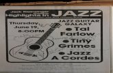 Highlights in Jazz Concert 062 - Jazz Guitar Galaxy