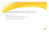 Taking Costing to the Next Level with Activity Based Costing