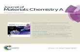 Journal of Ma terials Chemistry A