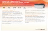 Lexmark CX410 Series Multifunction Colour Laser Printer