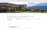 RESEARCH REPORT Affordable Homeownership