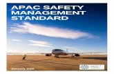 APAC SAFETY MANAGEMENT STANDARD