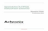 Speedster7t FPGA Datasheet (DS015) - Achronix