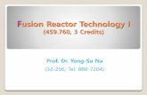 Fusion Reactor Technology I - ocw.snu.ac.kr