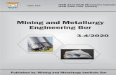 Mining and Metallurgy Engineering Bor