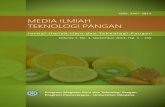 MEDIA ILMIAH TEKNOLOGI PANGAN - erepo.unud.ac.id