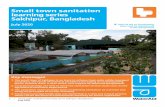Small town sanitation learning series: Sakhipur, Bangladesh