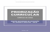 PRIORIZAÇÃO CURRICULAR - SME Portal Institucional