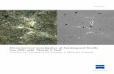 Microstructural Investigation of Austempered Ductile Iron ...