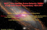 M31*, The Nearest Extra-Galactic SMBH X-ray (and Radio ...