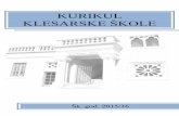 KURIKUL KLESARSKE ŠKOLE - Klesarska škola
