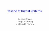 Testing of Digital Systems - USF