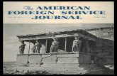 g/,t AMERICAN FOREIGN SERVICE JOURNAL