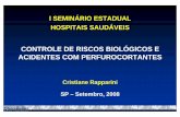 CONTROLE DE RISCOS BIOLÓGICOS E ACIDENTES COM PERFUROCORTANTES