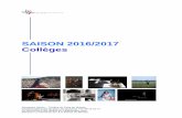 SAISON 2016/2017 Collèges - Théâtre du Pays de Morlaix