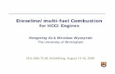 Dieseline/multi-fuel Combustion
