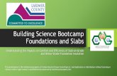 Building Science Workshop Foundations and Slabs