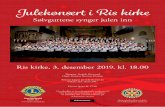 Julekonsert i Ris kirke - weborg2.s3.eu-west-1.amazonaws.com