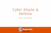Cyber Attacks & Defense