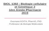 BIOL 1392 : Biologie cellulaire et Génétique 2 1ère Année ...