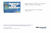 Sample Content from Microsoft Office Project 2007 Step by Step