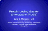 Protein-Losing Gastro- Enteropathy (PLGE)