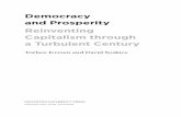 Democracy and Prosperity Reinventing Capitalism through a ...