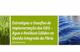 Estratégias e Desafios de Implementação dos ODS Água e ...